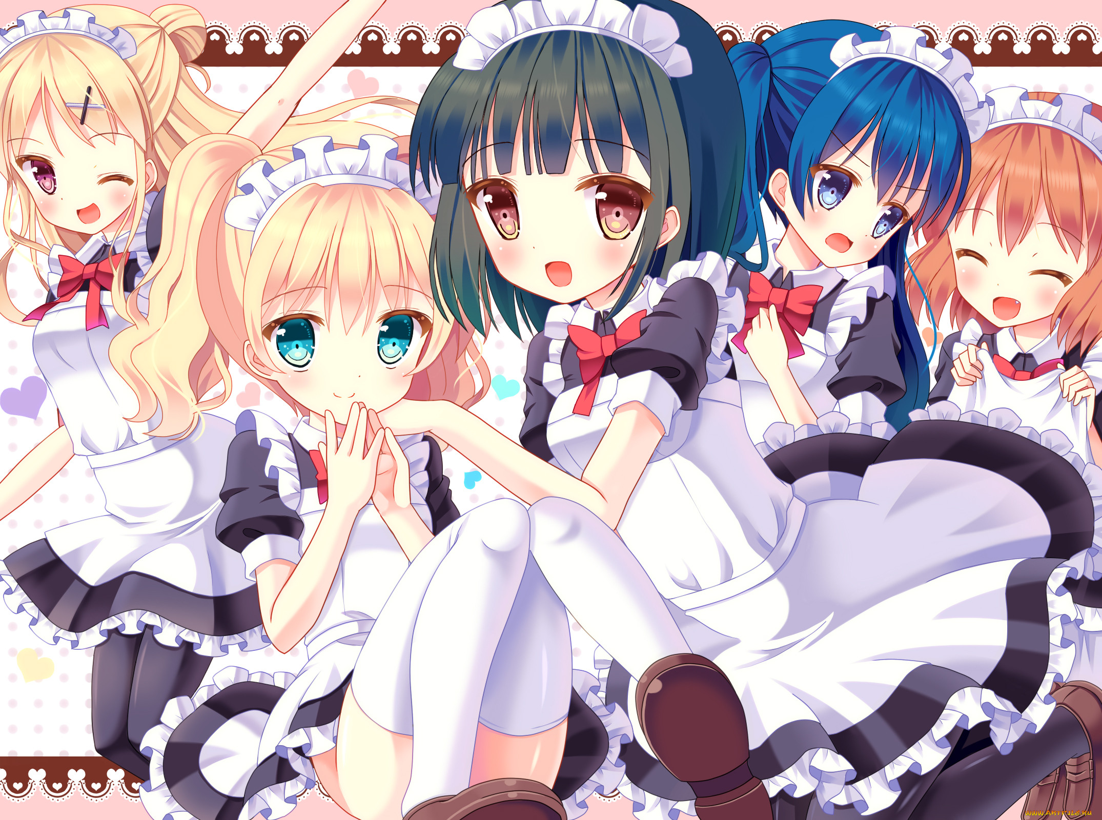 , unknown,  , hazakura, satsuki, , komichi, aya, oomiya, shinobu, kujou, karen, , inokuma, yuko, alice, cartelet, kiniro, mosaic
